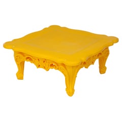 Tavolino Duke Of Love giallo zafferano di Moro, Pigatti