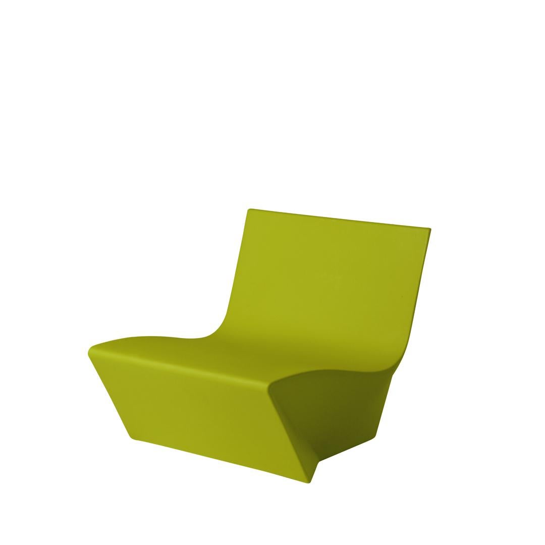 Saffron Yellow Kami Ichi Low Chair by Marc Sadler For Sale 3