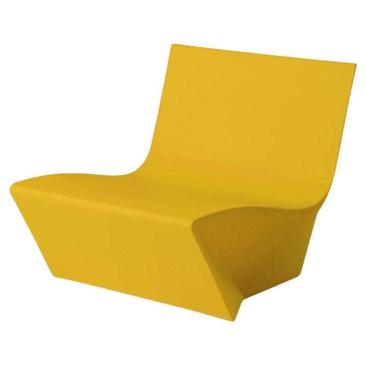 Saffron Yellow Kami Ichi Low Chair by Marc Sadler For Sale
