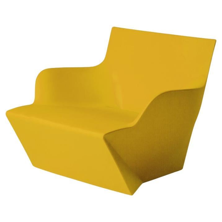 Fauteuil Kami San jaune safran de Marc Sadler