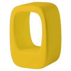 Saffron Yellow Lazy Bones High Stool by Barnaby Gunning