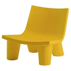 Saffron Yellow Low Lita Chair by OTTO Studio