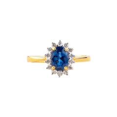 Safir Diamond Ring 18 Karat