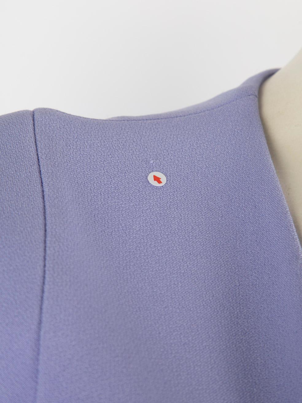 Safiyaa Purple Crystal Embellished Belted Dress Size S For Sale 2