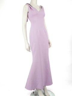 Safiyaa Purple Embellished Sleeveless Maxi Dress Size M
