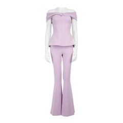 Safiyaa Purple Off-Shoulder Co-Ord Size XS