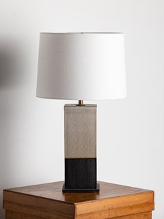Sag Harbor Lamp, Ceramic Sculptural Table Lamp by Dumais Made