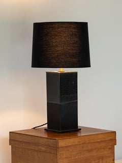 Sag Harbor Lamp, Ceramic Sculptural Table Lamp by Dumais Made