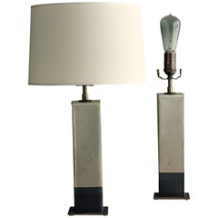 Sag Harbor Lamp, Ceramic Sculptural Table Lamp by Dumais Made
