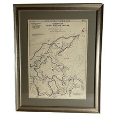 Antique Sag Harbor Nautical Chart