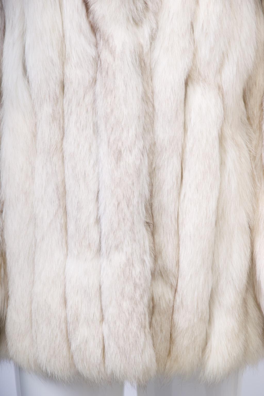 saga fox fur coat value