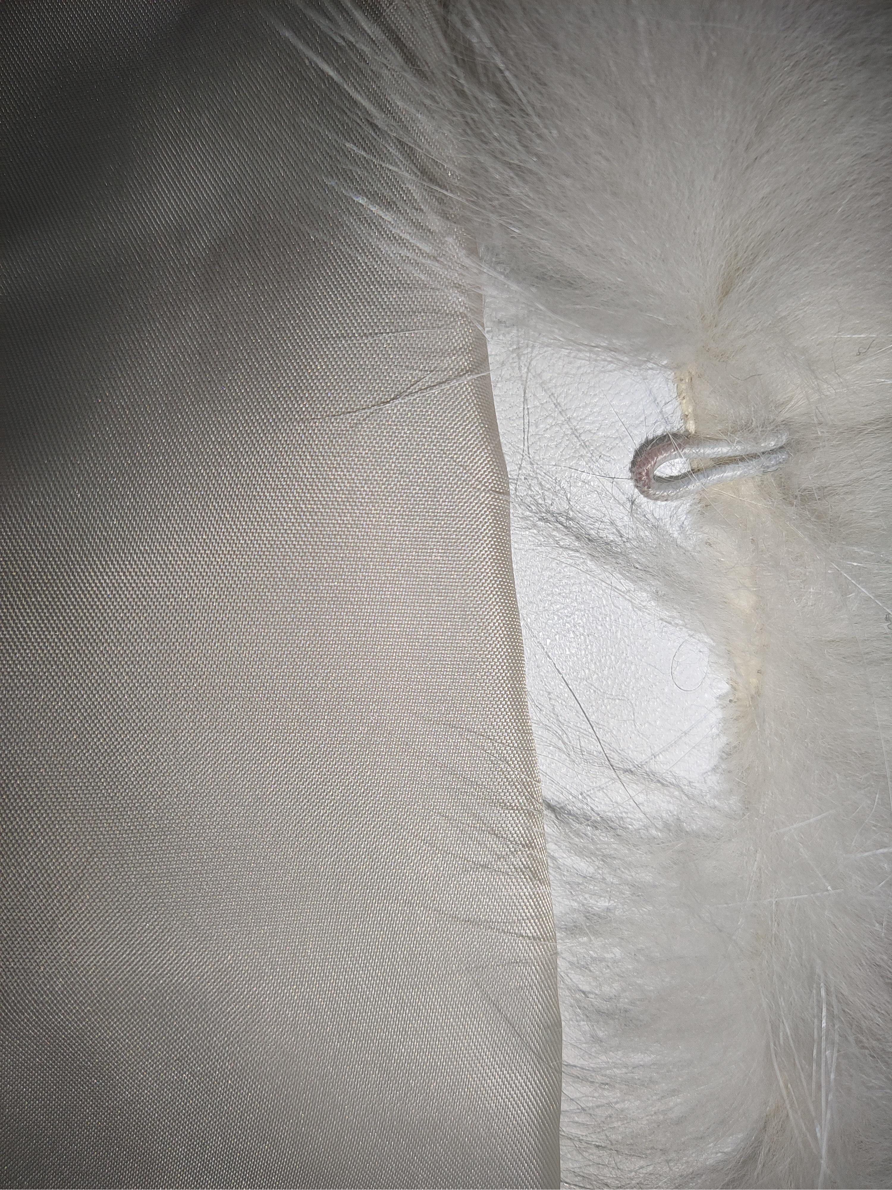 Women's Saga fox Norwegian fox fur vest size M 10