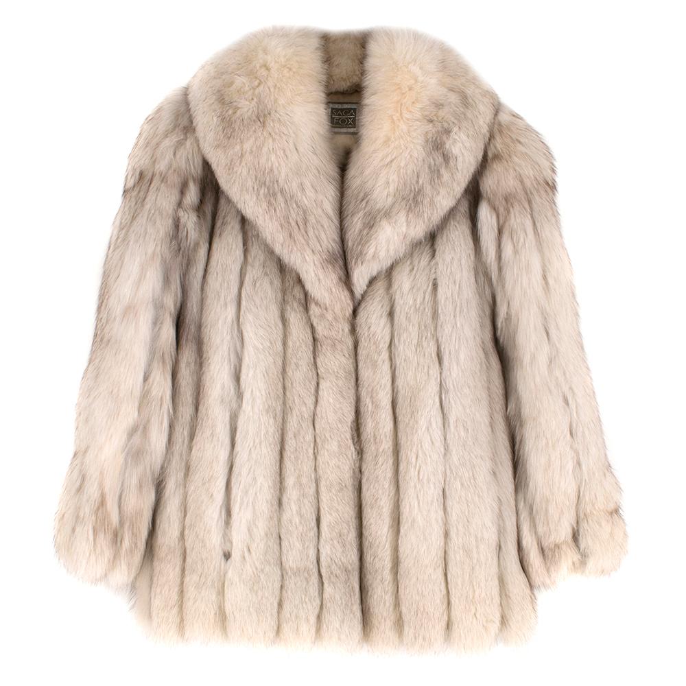 saga fox fur coat