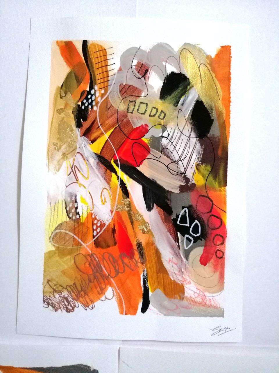 ABSTRACT – Painting von Saga Jay