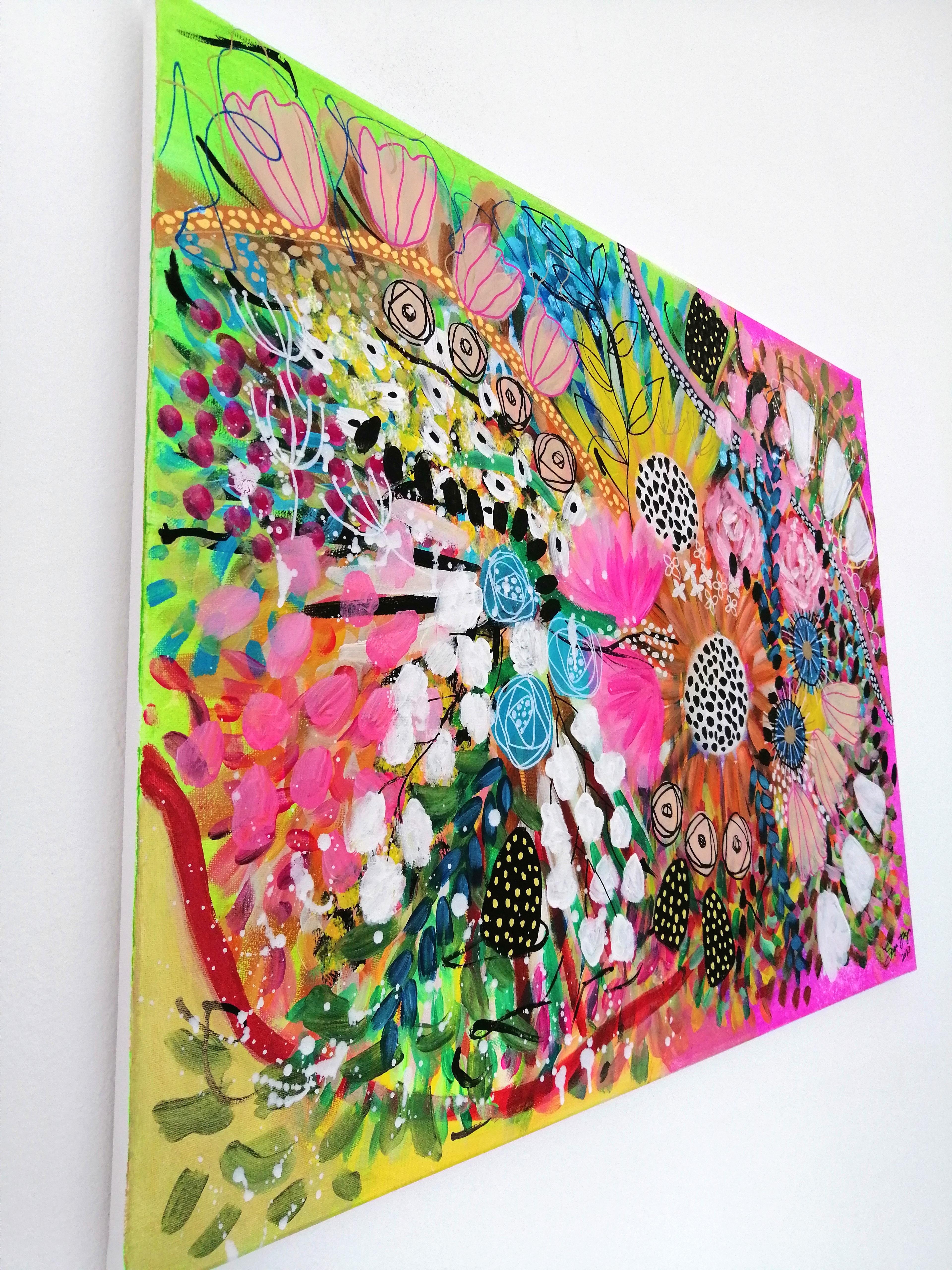 FLORAL - Painting Moderno de Saga Jay