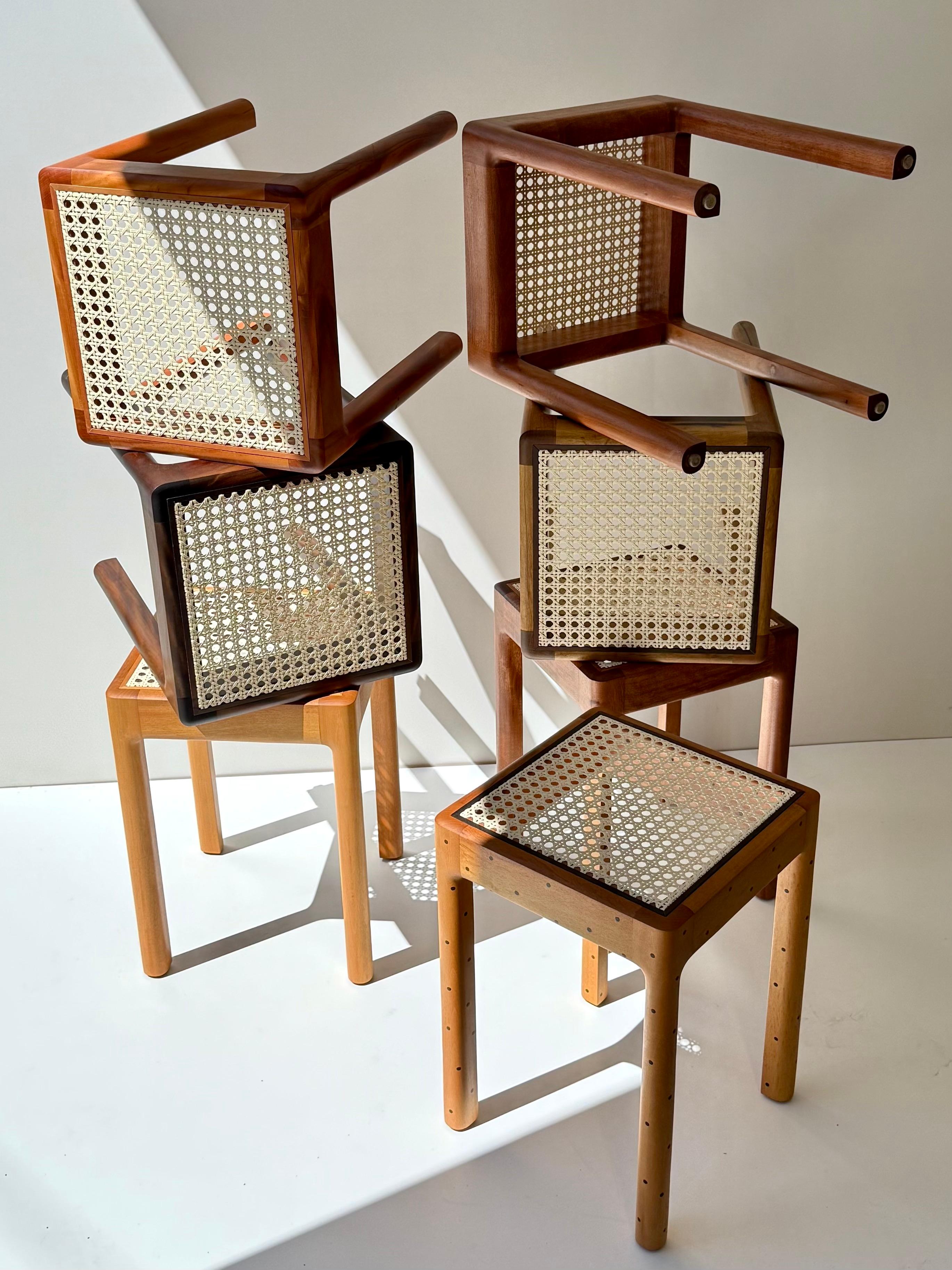 Contemporary Sagaiá stool For Sale