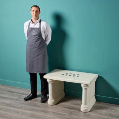 ‘Sage Derby’ Antique Cheese Table