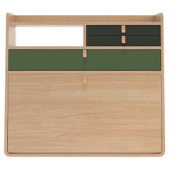 Sage Drawers Gaston - Scrivania fluttuante 80 cm - Oak Oak by HARTO