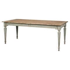 Sage French Provincial Dining Room Table