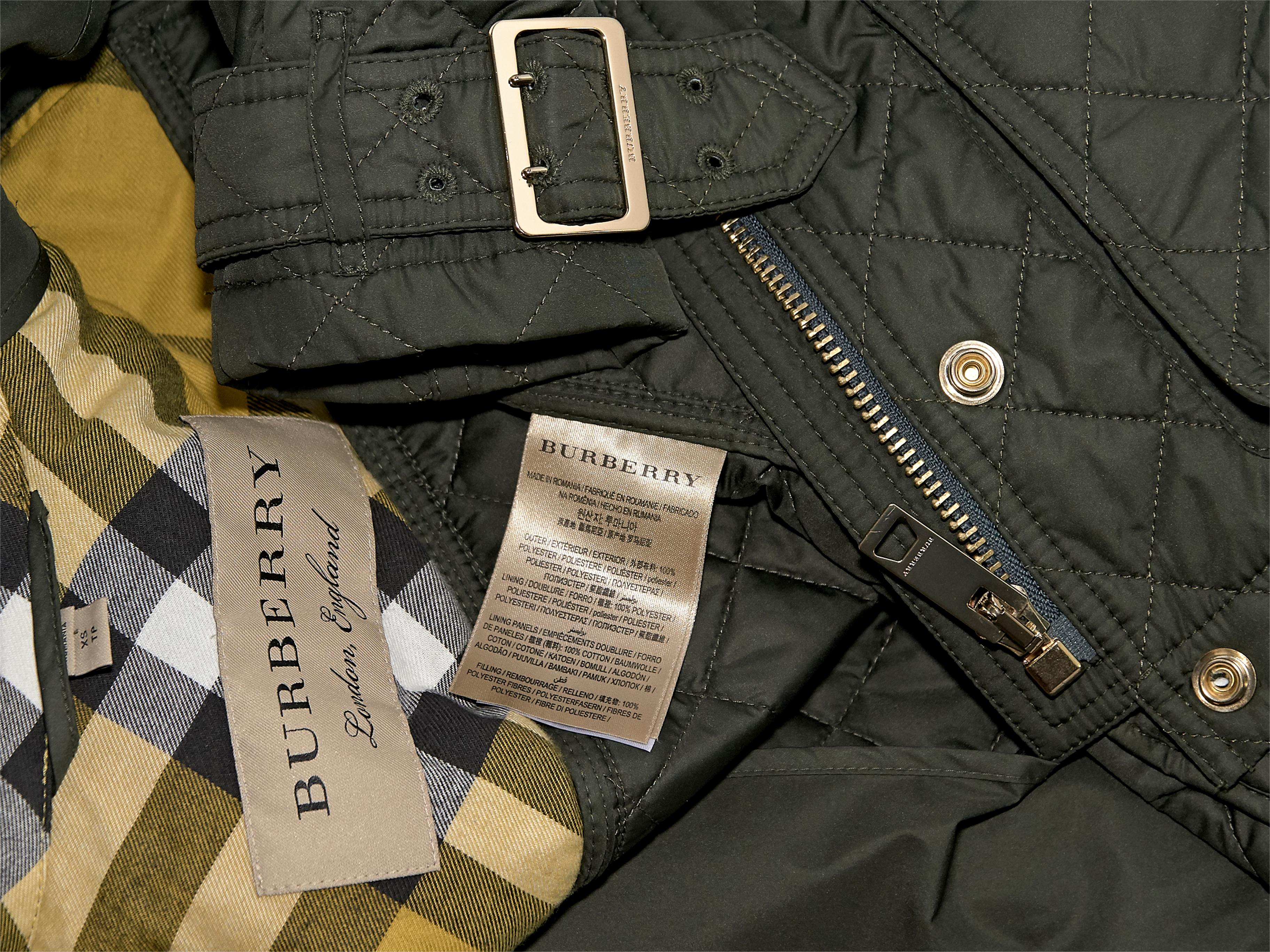 burberry quilts navy