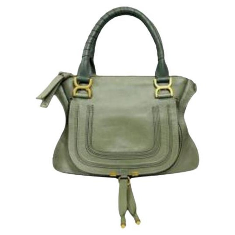 Sage Green Leather Marcie Bag For Sale at 1stDibs