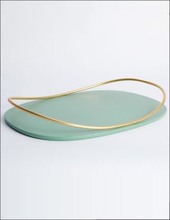 Sage Green Touché C Tray by Mason Editions