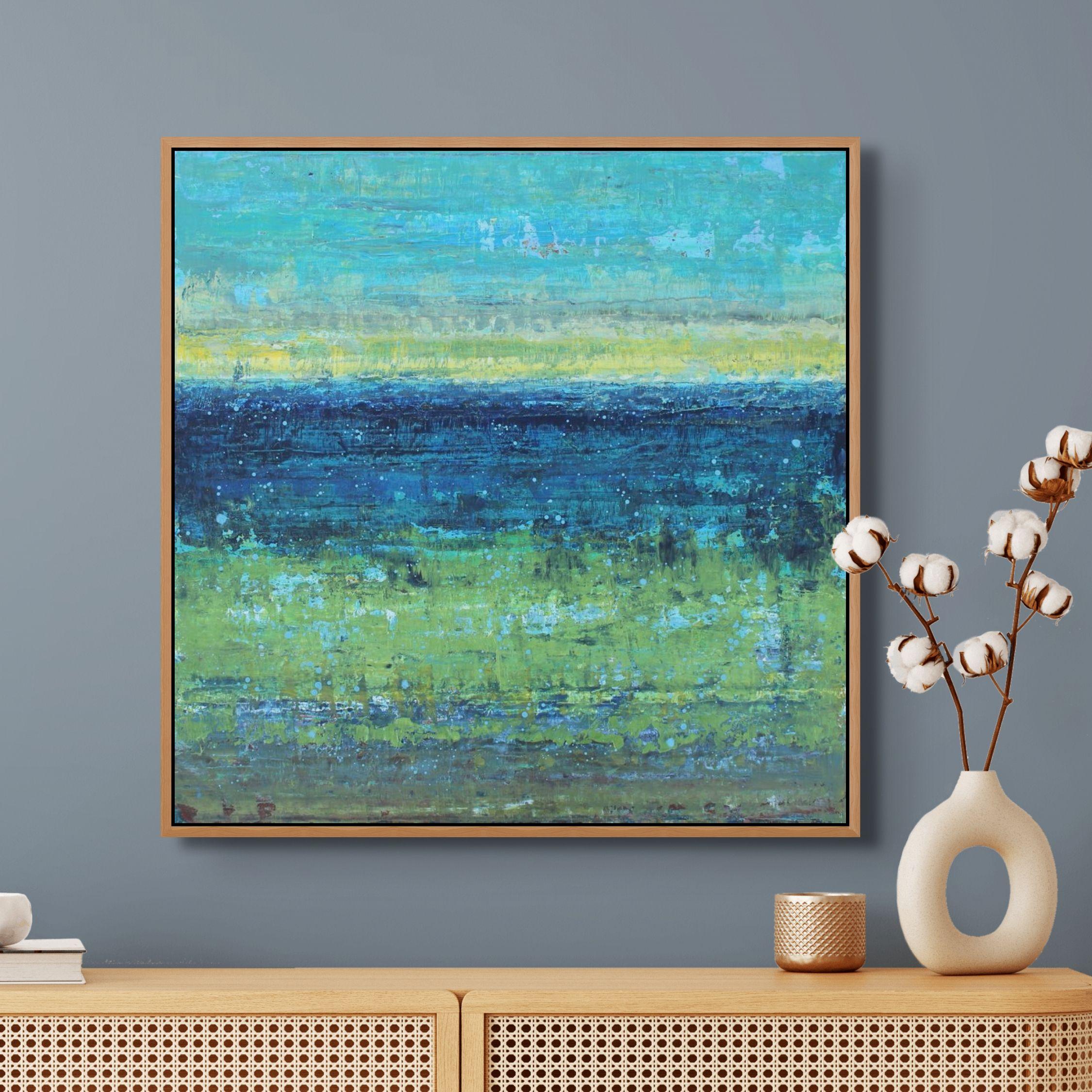 Nach einem Frühlingsregen, Gemälde, Acryl auf Leinwand (Abstrakt), Painting, von Sage Mountain
