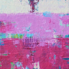 I Heart Pink, Painting, Acrylic on Canvas