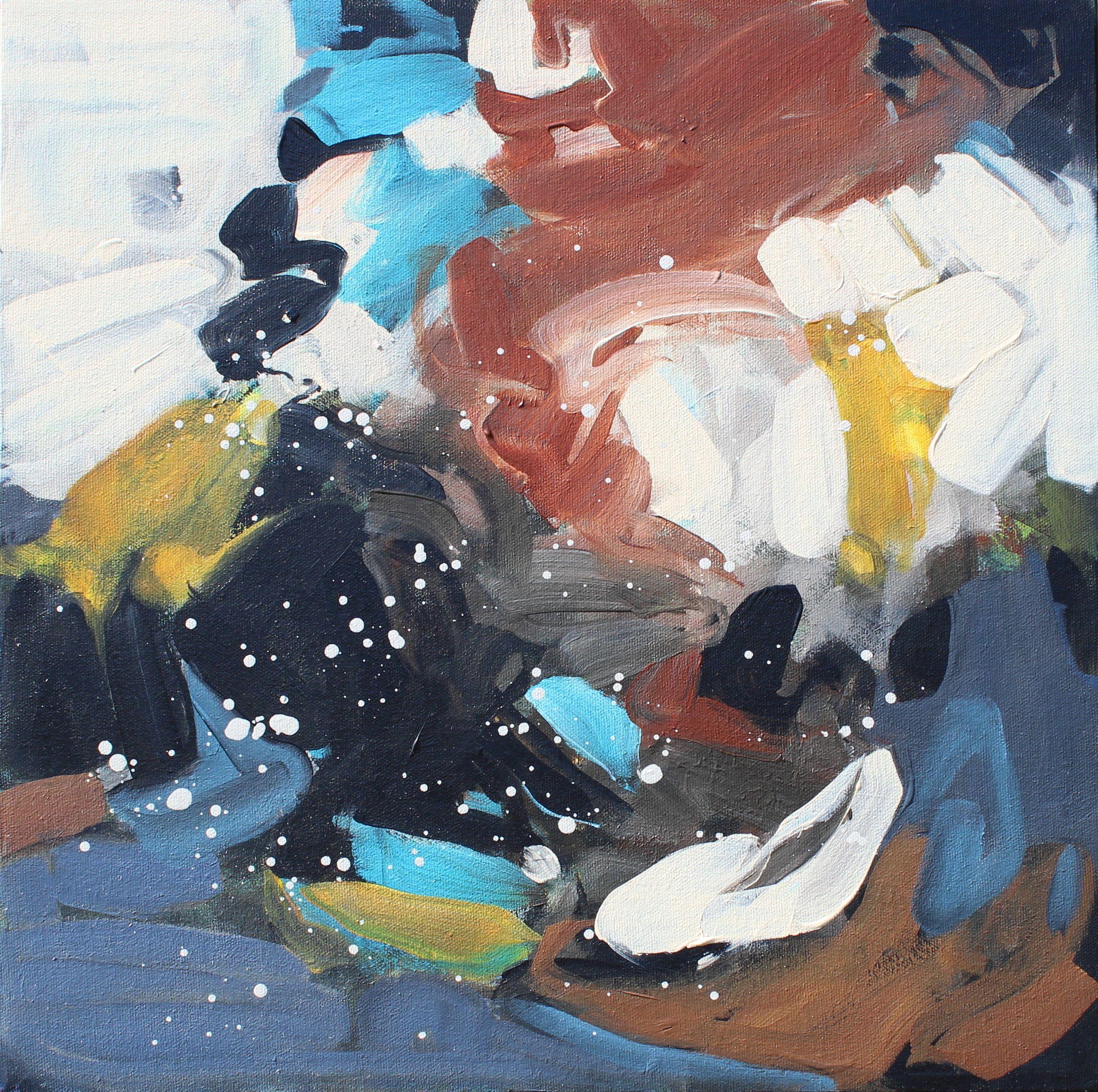Debería haberlo sabido, Pintura, Acrílico sobre lienzo - Painting de Sage Mountain