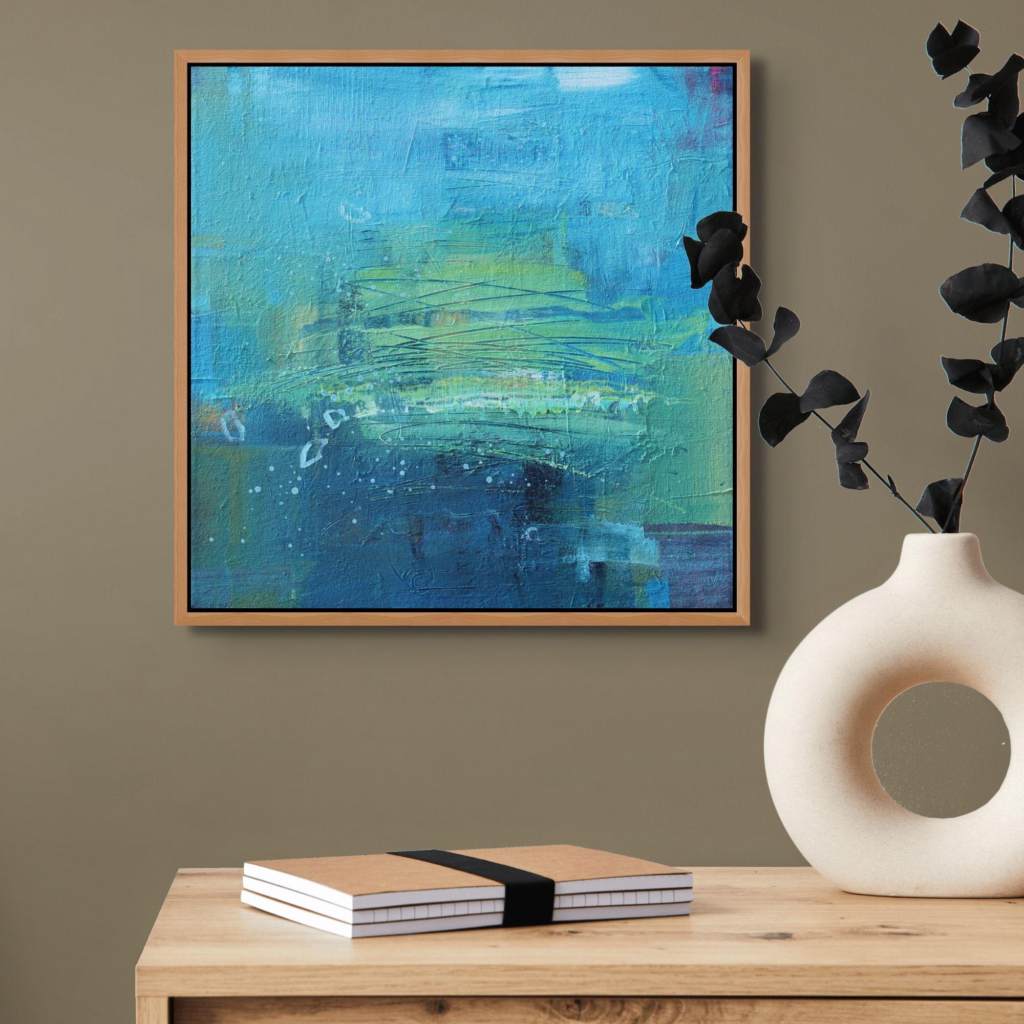 Scratch Resistant, Painting, Acrylic on Canvas For Sale 1
