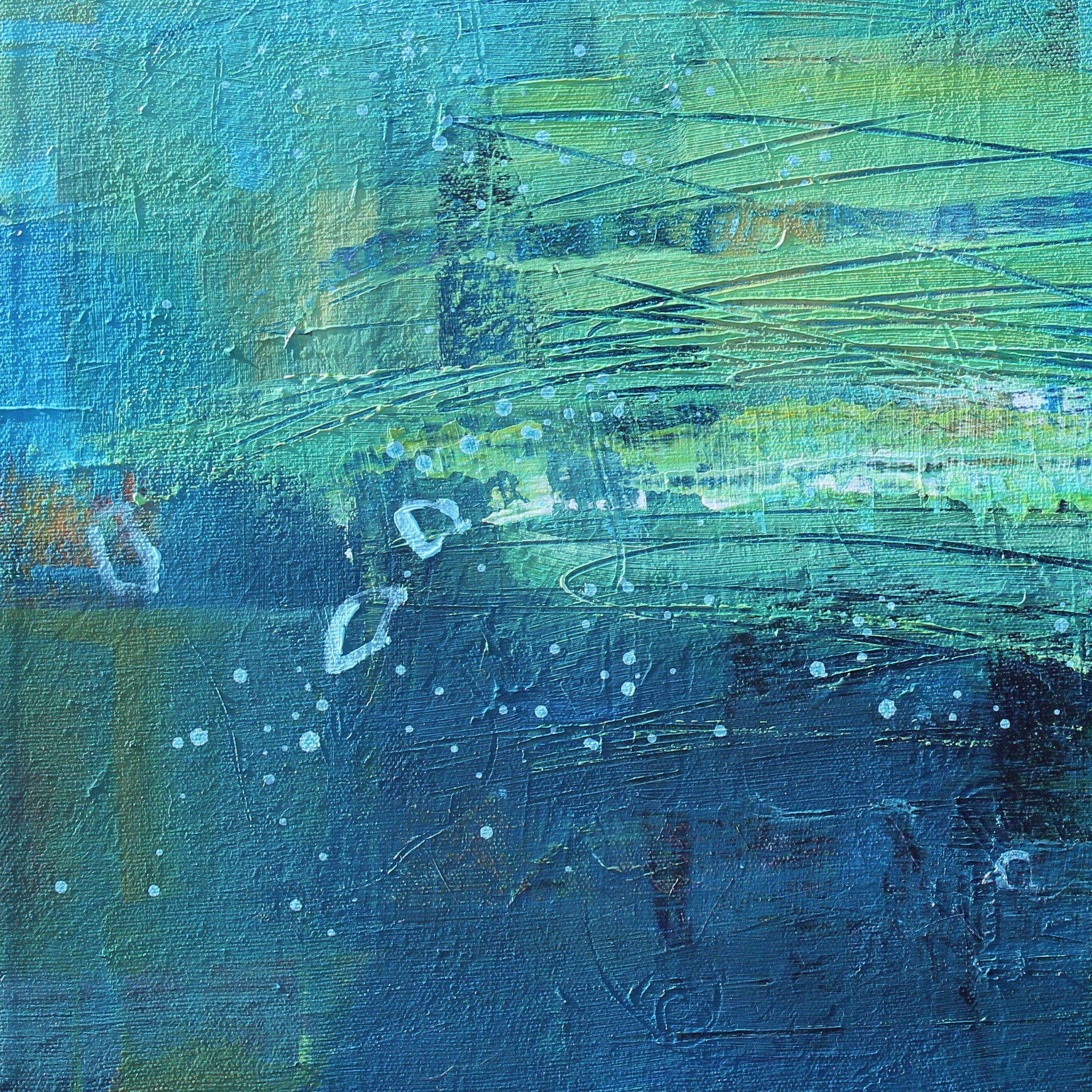 Scratch Resistant, Painting, Acrylic on Canvas For Sale 3