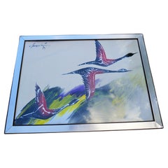 Sage Vernis / Gino Falzon - Wild geese, enamels 1973 -