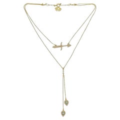 Twin Elegance Sagittarius 3-in-1 Detachable Zodiac Necklace