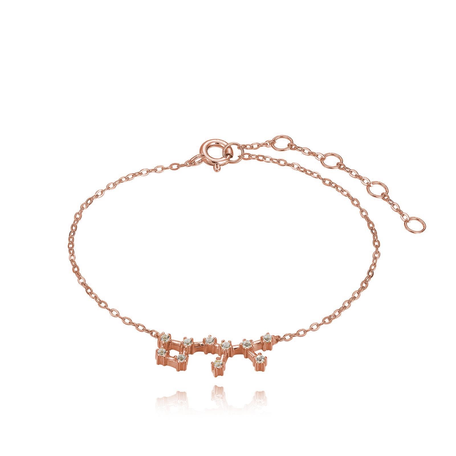 You are unique and your zodiac tells part of your story.  How your zodiac is displayed in the beautiful nighttime sky is what we want you to carry with you always. This sagittarius constellation anklet shares a part of your personality with us all 