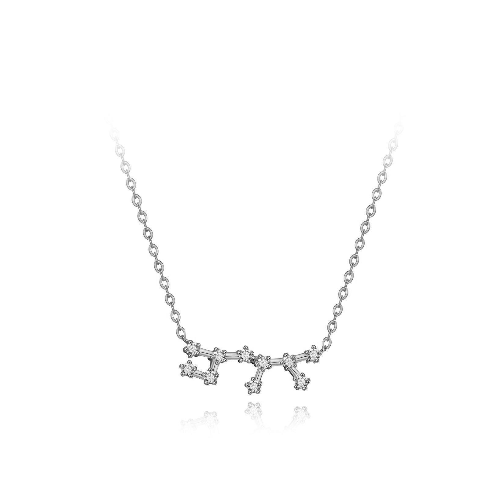 sagittarius constellation necklace gold