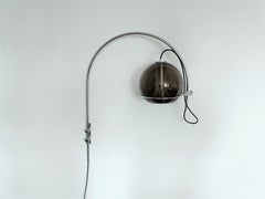 'Sagittarius' Globe Arc Wall Lamp by Frank Ligtelijn for RAAK Amsterdam, 1960s