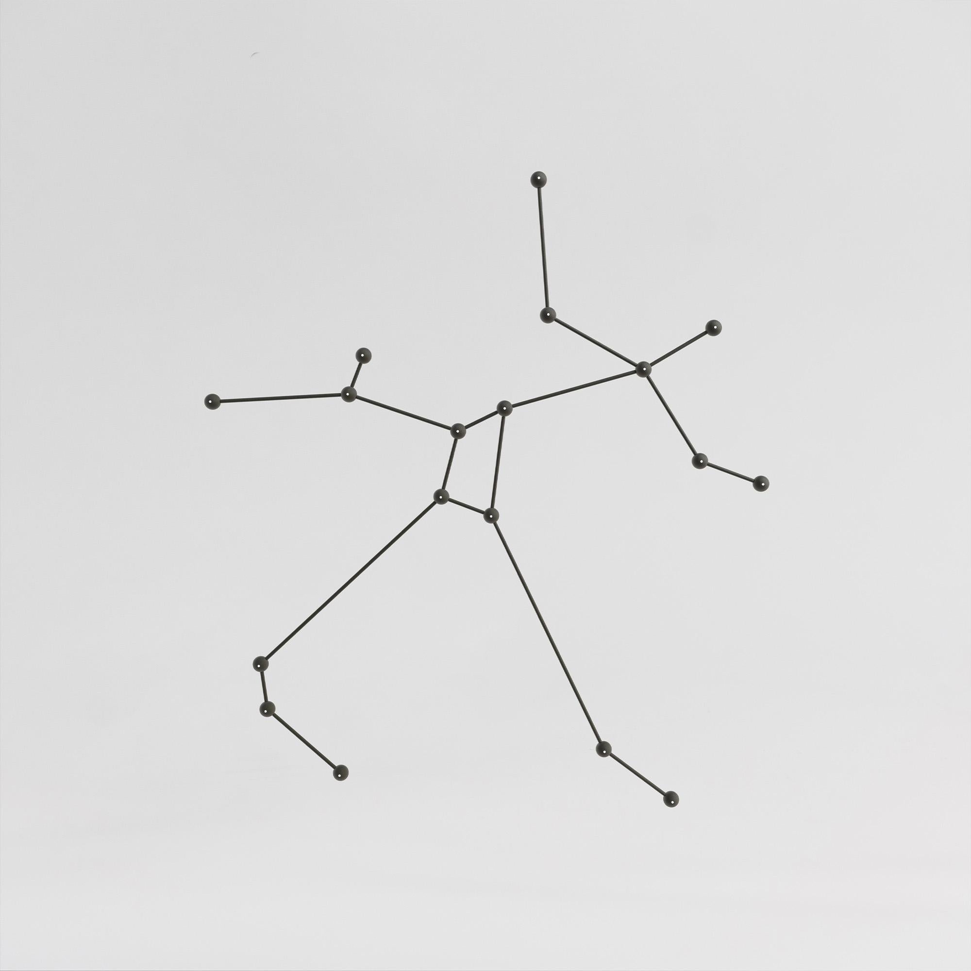 Brass Sagittarius Pendant Constellation For Sale