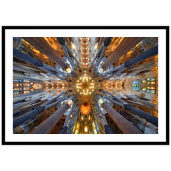 Sagrada Familia Barcelona, Farbfotografie, Kunstdruck von Rainer Martini