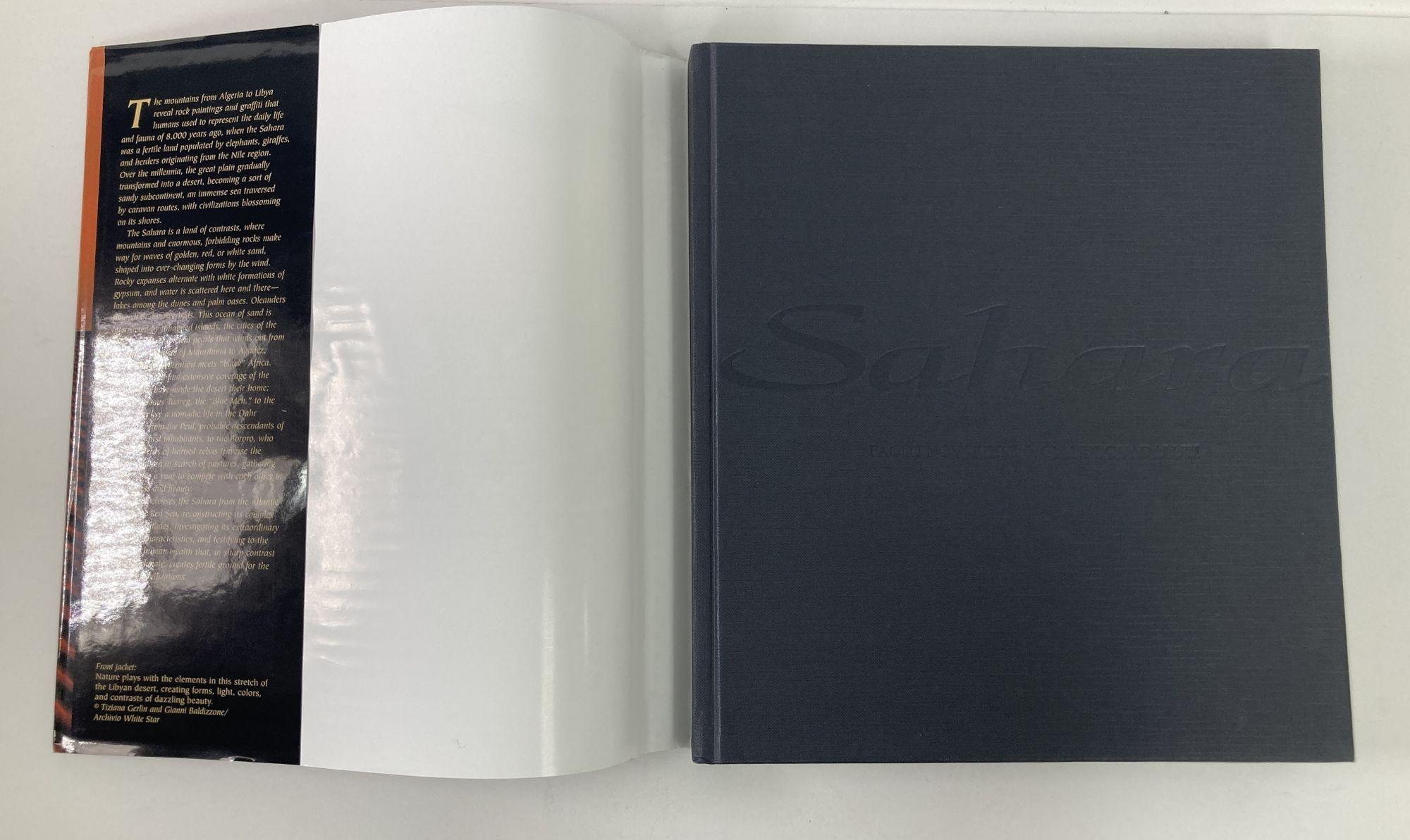 Sahara, an Immense Ocean of Sand by Paolo Novaresio, Gianni Guadalupi Hardcover In Good Condition For Sale In North Hollywood, CA