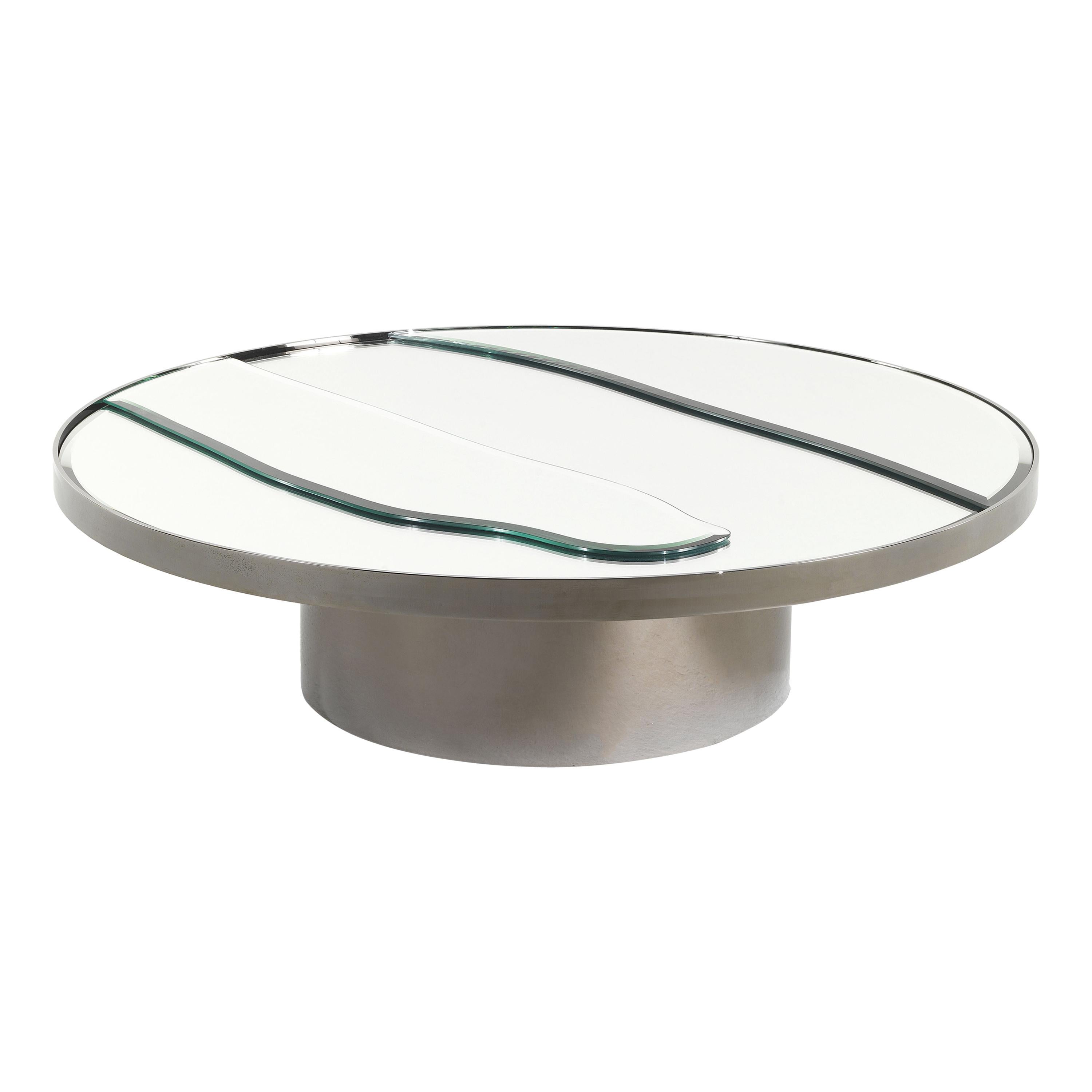 21st Century Sahara Central Table in Metal by Roberto Cavalli Home Interiors