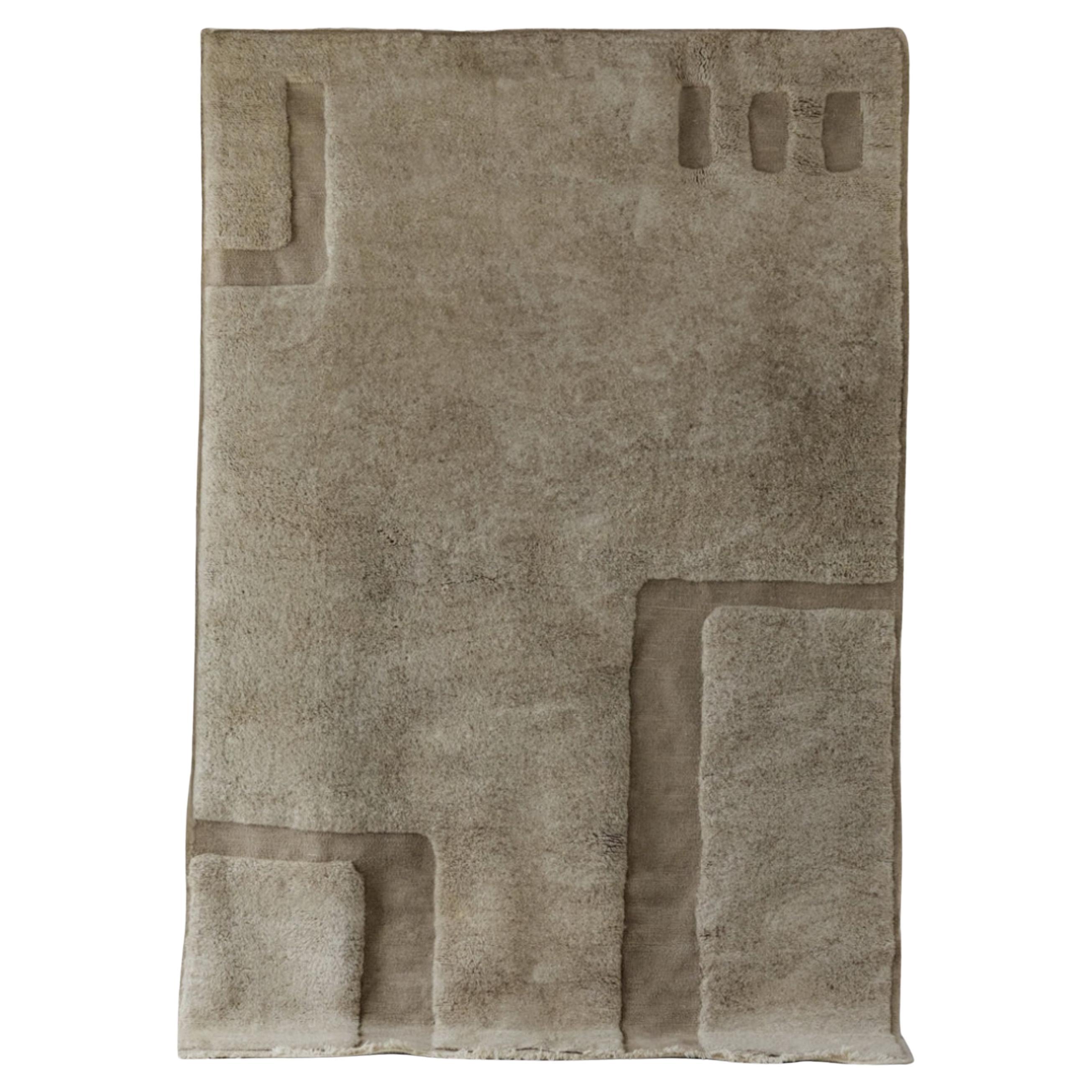SAHARA Custom Berber Wool Rug Modern Handwoven Large Minimalist Contemporary