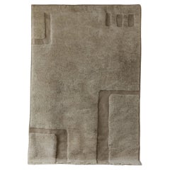 SAHARA Tapis de laine berbère personnalisé Moderne Tissé à la main Grand Minimaliste Contemporain