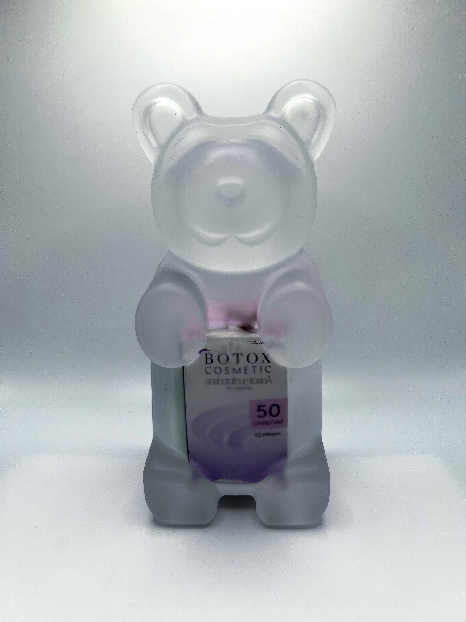 Botox Gummy bear , street art, pop art, resin, contemporary, sculpture