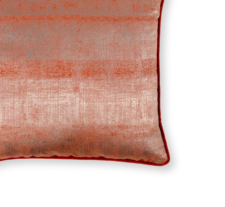 Portuguese 2 Sahara Pillow in Red Twill For Sale