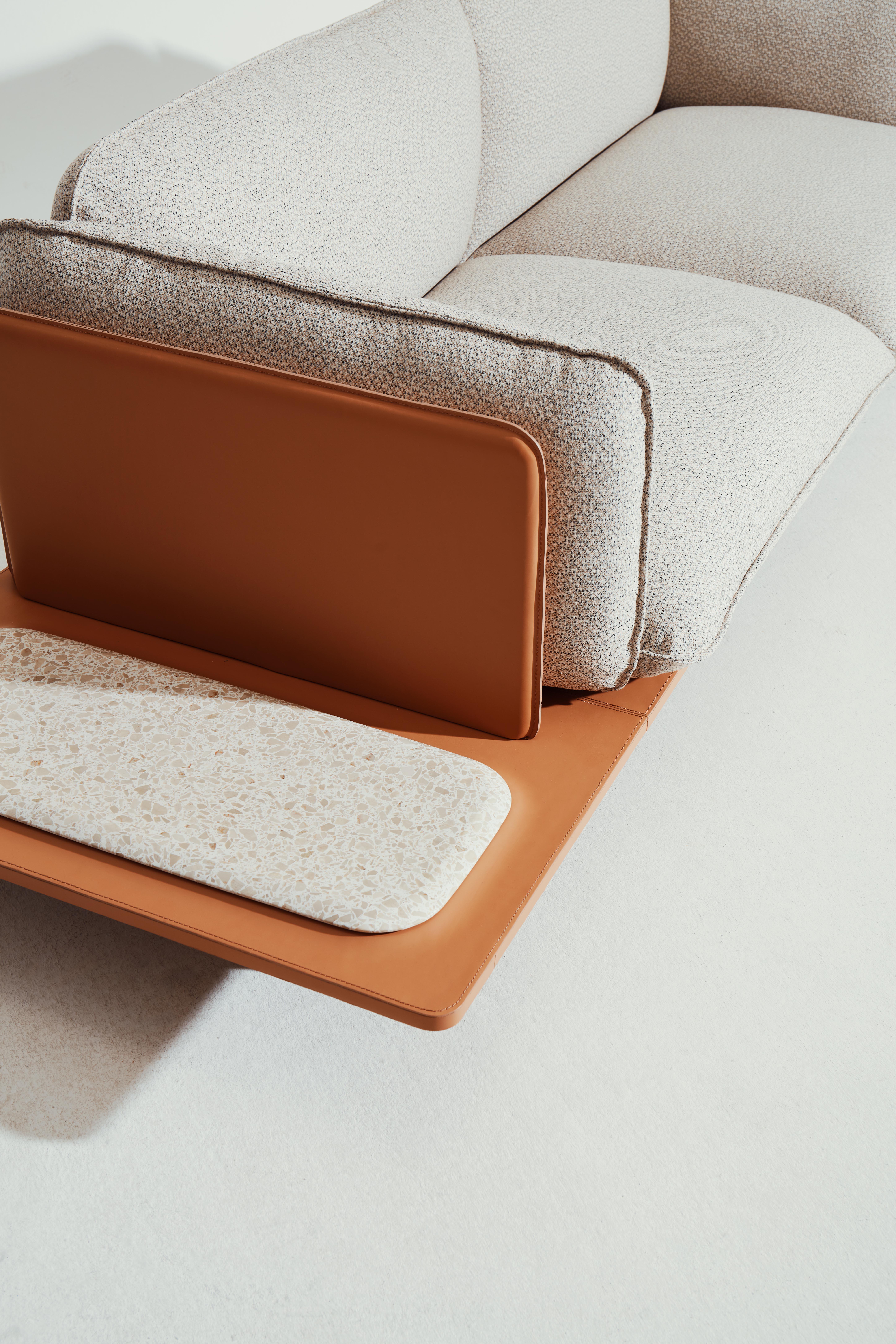 Organic Modern Sahara Sofa by Noé Duchaufour Lawrance For Sale