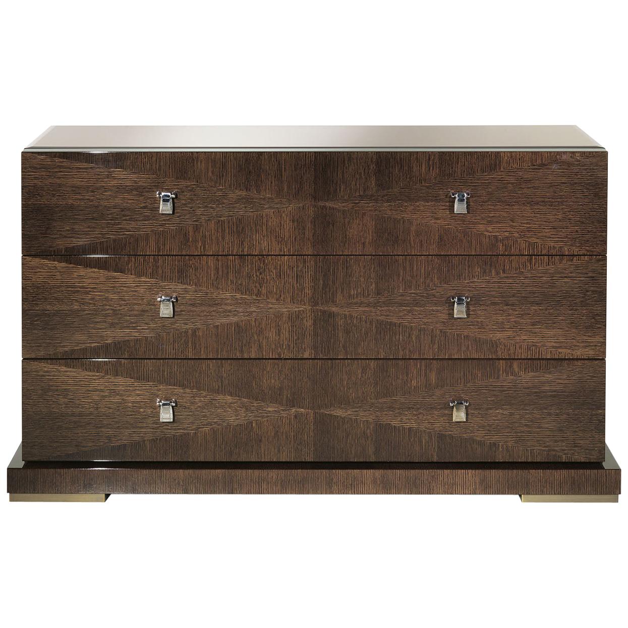 21st Century Sahara.3 Chest of Drawers in Wood by Roberto Cavalli Home Interiors