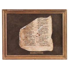 Fragmento apócrifo copto sahídico
