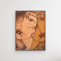 Untitled - Contemporary Figurative painting