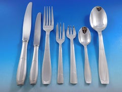 Saigon by Christofle France Silverplate Flatware Service Set 70 Pieces Dinner