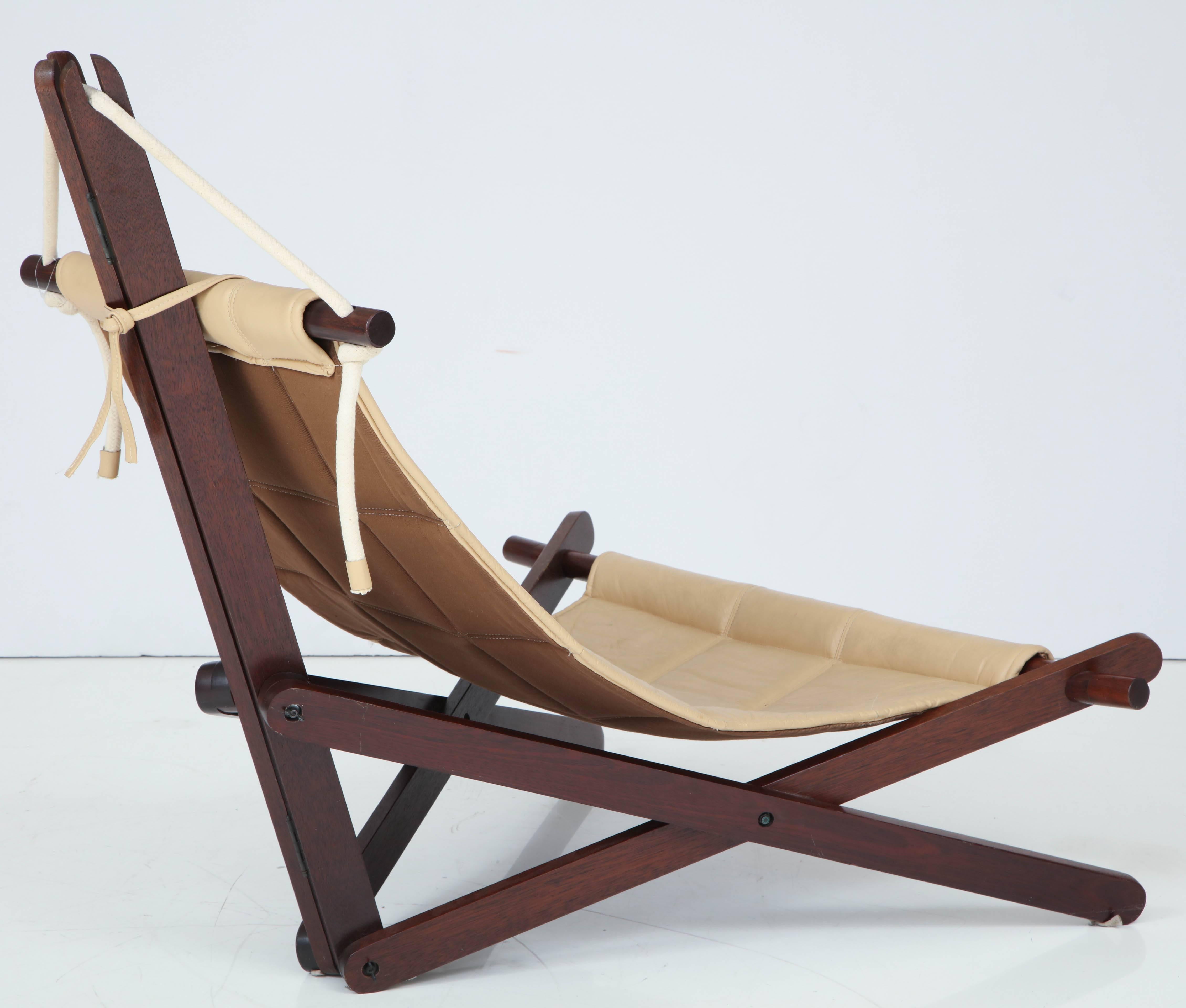 Late 20th Century Sail Chair by Dominic Michaelis For Sale